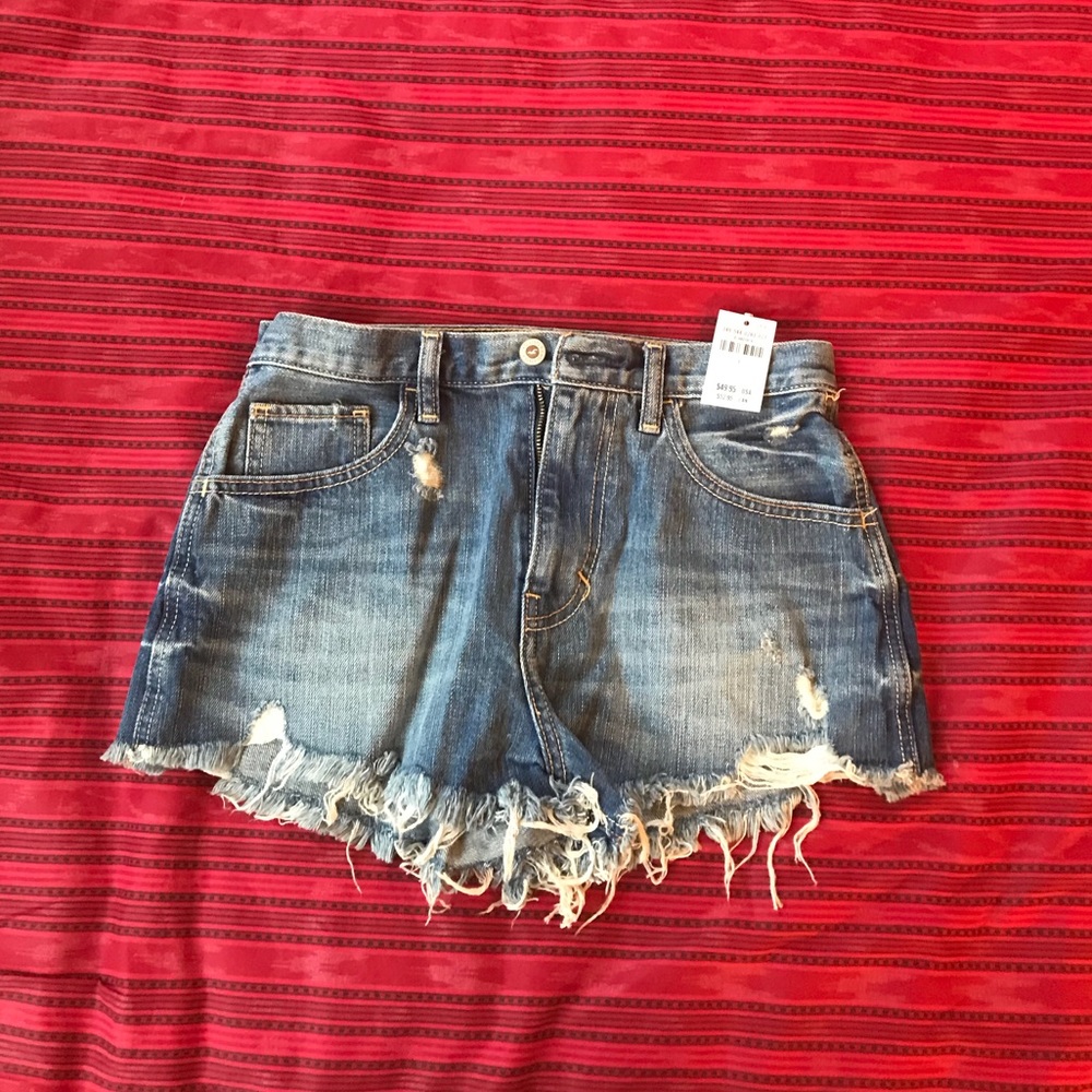 Cropped shorts